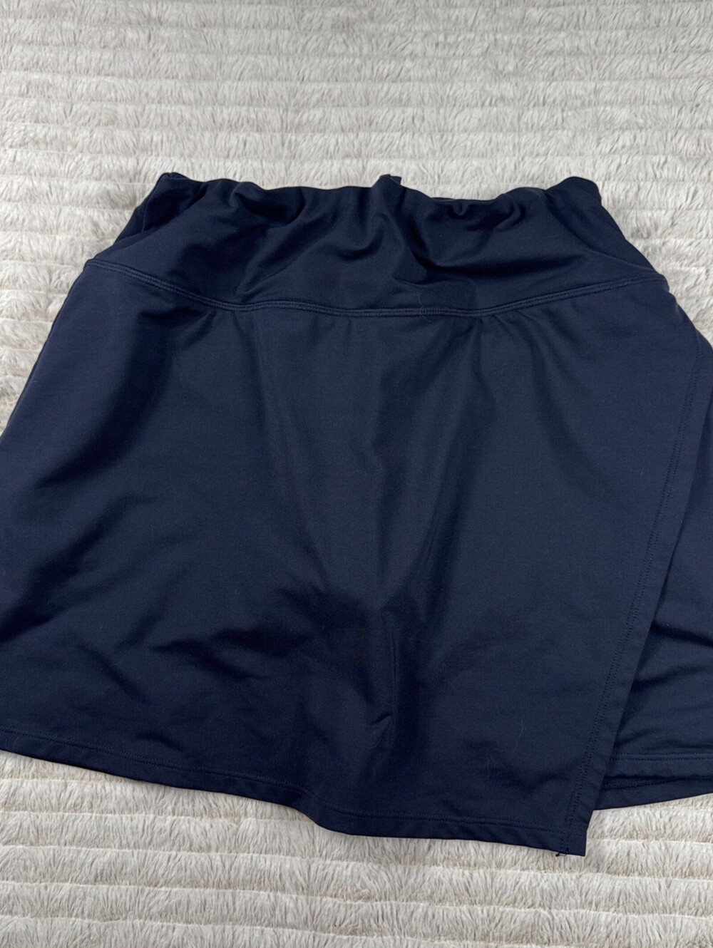 Athleta Salutation Women Small Navy Skort Tennis Golf Pickleball Drawstring